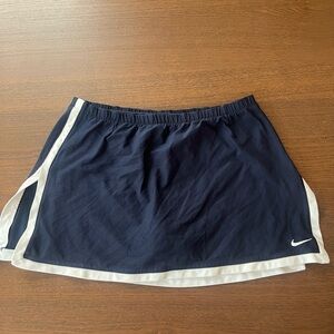 Nike Dark Blue Skirt with White Accents